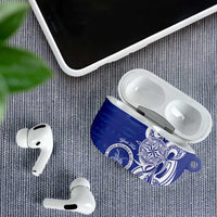 Personalised Queen Salote College AirPods Case QSC Est 1926 Ngatu Pattern - Polynesian Pride