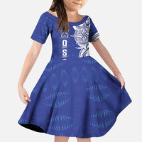 Personalised Queen Salote College Family Matching Puletasi and Hawaiian Shirt QSC Est 1926 Ngatu Pattern - Polynesian Pride