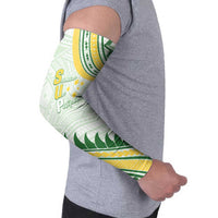 Personalised Samoa Ua Potopoto Arm Sleeves SUP Est 2025 Samoan Pattern LT14 - Polynesian Pride