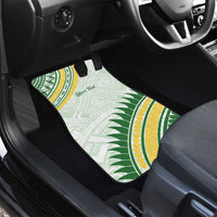 Personalised Samoa Ua Potopoto Car Mats SUP Est 2025 Samoan Pattern LT14 - Polynesian Pride