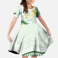 Personalised Samoa Ua Potopoto Family Matching Puletasi and Hawaiian Shirt SUP Est 2025 Samoan Pattern - Polynesian Pride