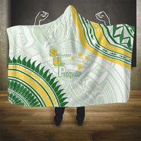 Samoa Ua Potopoto Hooded Blanket SUP Est 2025 Samoan Pattern LT14 - Polynesian Pride