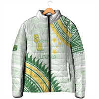 Personalised Samoa Ua Potopoto Padded Jacket SUP Est 2025 Samoan Pattern LT14 - Polynesian Pride