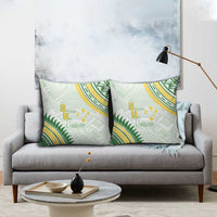 Samoa Ua Potopoto Pillow Cover SUP Est 2025 Samoan Pattern LT14 - Polynesian Pride