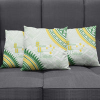 Samoa Ua Potopoto Pillow Cover SUP Est 2025 Samoan Pattern LT14 - Polynesian Pride