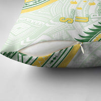 Samoa Ua Potopoto Pillow Cover SUP Est 2025 Samoan Pattern LT14 - Polynesian Pride