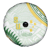Samoa Ua Potopoto Spare Tire Cover SUP Est 2025 Samoan Pattern LT14 - Polynesian Pride