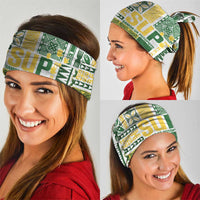 Samoa Uniting Party Neck Gaiter SUP Est 2025 Siapo Pattern LT14 - Polynesian Pride