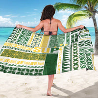 Samoa Uniting Party Sarong SUP Est 2025 Siapo Pattern LT14 - Polynesian Pride