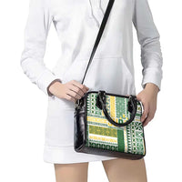 Samoa Uniting Party Shoulder Handbag SUP Est 2025 Siapo Pattern - Polynesian Pride