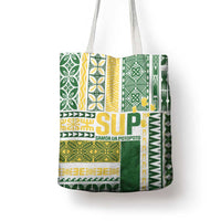Samoa Uniting Party Tote Bag SUP Est 2025 Siapo Pattern - Polynesian Pride