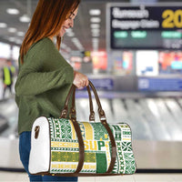 Samoa Uniting Party Travel Bag SUP Est 2025 Siapo Pattern LT14 - Polynesian Pride