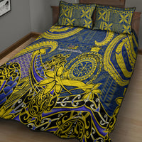 Niue Peniamina Gospel Day Quilt Bed Set Unique Niean Hiapo LT14 - Polynesian Pride