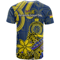 Niue Peniamina Gospel Day T Shirt Unique Niean Hiapo LT14 - Polynesian Pride