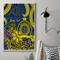 Personalised Niue Peniamina Gospel Day Canvas Wall Art Unique Niean Hiapo LT14 - Polynesian Pride