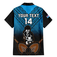 Custom Fiji Tapa Rugby Family Matching Mermaid Dress and Hawaiian Shirt Pacific 2023 Go Fijian Bati LT14 - Polynesian Pride