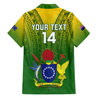 Custom Cook Islands Rugby Hawaiian Shirt Pacific 2023 Go The Kukis LT14 - Polynesian Pride