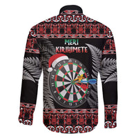All I Want For Christmas Is Darts New Zealand Family Matching Summer Maxi Dress and Hawaiian Shirt LT14 - Polynesian Pride