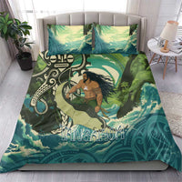 Aotearoa Tangaroa Atua Bedding Set New Zealand God Of The Ocean LT14 - Polynesian Pride