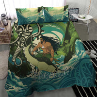 Aotearoa Tangaroa Atua Bedding Set New Zealand God Of The Ocean LT14 - Polynesian Pride