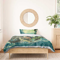 Aotearoa Tangaroa Atua Bedding Set New Zealand God Of The Ocean LT14 - Polynesian Pride