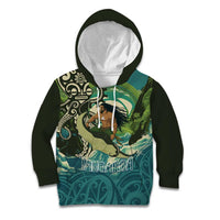 Aotearoa Tangaroa Atua Kid Hoodie New Zealand God Of The Ocean