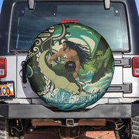Aotearoa Tangaroa Atua Spare Tire Cover New Zealand God Of The Ocean