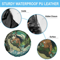 Aotearoa Tangaroa Atua Spare Tire Cover New Zealand God Of The Ocean