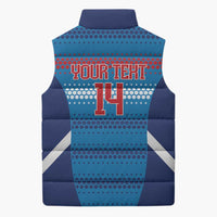 Philippines Football 2026 Sleeveless Puffer Jacket Come On Filipinas
