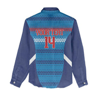 Philippines Football 2026 Women Casual Shirt Come On Filipinas LT14 - Polynesian Pride