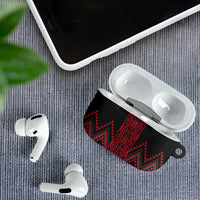 Red Aotearoa Mangopare Kowhaiwhai Niho Taniwha AirPods Case Maori New Zealand LT14 - Polynesian Pride