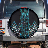 Paua Shell Aotearoa Mangopare Kowhaiwhai and Niho Taniwha Spare Tire Cover Maori New Zealand