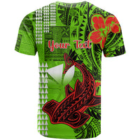 Personalised Hawaii Christmas T Shirt Mele Kalikimaka Kakau Polynesian Shark Tattoo LT14 - Polynesian Pride