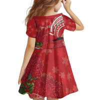 Personalized Mele Kalikimaka Hawaii Family Matching Summer Maxi Dress and Hawaiian Shirt I'iwi Bird With Ohia Lehua - Red Color LT14 - Polynesian Pride
