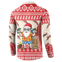 Hawaii Christmas Six Seven Button Sweatshirt Mele Kalikimaka Funny Santa 67 Gen Alpha Slang - Polynesian Pride