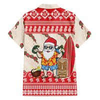 Hawaii Christmas Six Seven Family Matching Tank Maxi Dress and Hawaiian Shirt Mele Kalikimaka Funny Santa 67 Gen Alpha Slang LT14 - Polynesian Pride