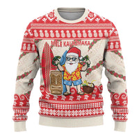Hawaii Christmas Six Seven Ugly Christmas Sweater Mele Kalikimaka Funny Santa 67 Gen Alpha Slang - Polynesian Pride