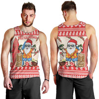 Hawaii Christmas Six Seven Men Tank Top Mele Kalikimaka Funny Santa 67 Gen Alpha Slang - Polynesian Pride