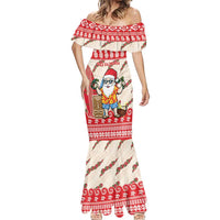 Hawaii Christmas Six Seven Mermaid Dress Mele Kalikimaka Funny Santa 67 Gen Alpha Slang - Polynesian Pride