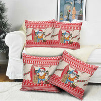 Hawaii Christmas Six Seven Pillow Cover Mele Kalikimaka Funny Santa 67 Gen Alpha Slang - Polynesian Pride
