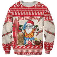 Hawaii Christmas Six Seven Sweatshirt Mele Kalikimaka Funny Santa 67 Gen Alpha Slang - Polynesian Pride