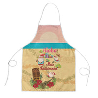 Aloha Hawaii Mele Kalikimaka Apron Beachy Funny Santa Hawaiian Lei - Polynesian Pride