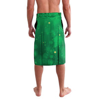 New Zealand Kakapo Christmas Lavalava Owl Parrot Santa Sliver Fern Manuka - Green - Polynesian Pride