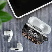 Kia Ora New Zealand AirPods Case Aotearoa Proud Maori Silver Fern LT14 - Polynesian Pride