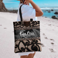 Kia Ora New Zealand Tote Bag Aotearoa Proud Maori Silver Fern - Polynesian Pride