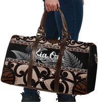 Kia Ora New Zealand Travel Bag Aotearoa Proud Maori Silver Fern - Polynesian Pride