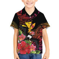 Hawaii Iwa Bird Hawaiian Shirt Great Frigatebird Kanaka Tropical Hippie Style - Polynesian Pride