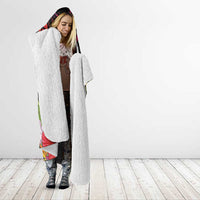 Hawaii Iwa Bird Hooded Blanket Great Frigatebird Kanaka Tropical Hippie Style LT14 - Polynesian Pride