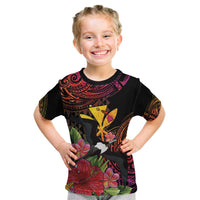Hawaii Iwa Bird Kid T Shirt Great Frigatebird Kanaka Tropical Hippie Style - Polynesian Pride