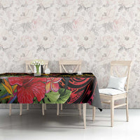 Hawaii Iwa Bird Tablecloth Great Frigatebird Kanaka Tropical Hippie Style - Polynesian Pride